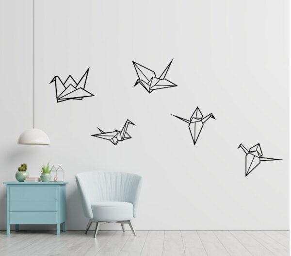 Ptáci na zeď dekorace